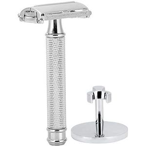 Scheermes, Anti-Roest Handmatig Scheerapparaat, Verwijderbare Klassieke Stijl Mannen voor Thuis