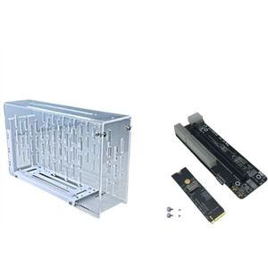 JMT M.2 M-sleutel naar PCIE 4.0X4 Externe grafische kaart Stand Beugel Compatibel met Oculink/M.2 NVMe Laptop eGPU? GDP Handhelds (Dock-OC4+ACB1)