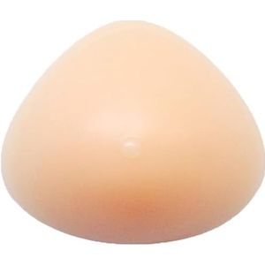 HomeJoySet Zelfklevende Siliconen Borstprothese, Driehoekig, Mastectomieprothese, 500 G/stuk, Huidskleur, Holle Pads, Levensechte Nepborsten(Nude_600g/Piece)