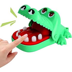 Geranium Krokodil-willekeurige bijtvinger-speelgoed, krokodillenspeelgoed, klassieke mond, tandarts, bijtvinger, familiespel, praktisch speelgoed