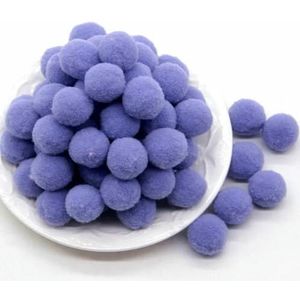 8/10/15/20/25/30mm Mini Pluizige Zachte Bal Handgemaakte Kinderspeelgoed Bruiloft Kerst Decor DIY Naaien Craft Supplies-11 paars blauw-8mm 10g 250 stuks