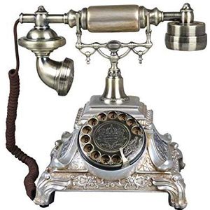 Telefoon Europese Roterende Antieke Telefoon, Vaste Thuis Retro Telefoon Mode Creatieve Roterende Vintage Telefoon voor Huisdecoratie Opslag Waarde: Grootte, 25CM21CM26cm