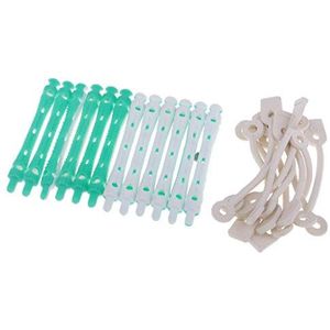 12Pcs Haar Krultang Klemmen Kapper Perm Staven Haar Styling Diy Tool 7x0.8Cm