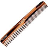Kent Borstels Handgemaakte Kammen Bereik 6T Medium Size Grove en Fijne Kam voor Vrouwen