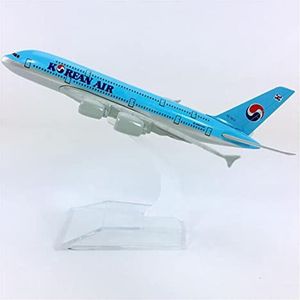 Voorgebouwd Modelvliegtuig 1 400 Fit Voor Airbus A380-800 Model Luchtvaart Vliegtuigen Met Base Legering Vliegtuigen Collectie Display Collection Vliegmodel Bouwpakket