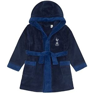Tottenham Hotspur FC babybadjas met fleecevoering en capuchon, officieel product, Donkerblauw, 18-24 maanden