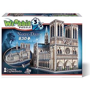 Wrebbit3D, Notre-Dame de Paris (830pc), Puzzle, Ages 12+
