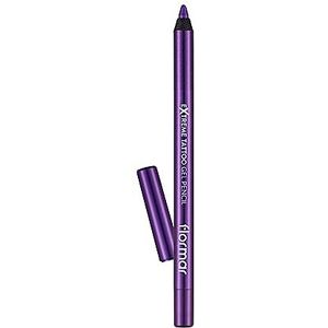 Flormar Extreme Tattoo Gel Pencil - Tattoo Effect Eyeliner - Intensief gepigmenteerde glitter eyeliner pen - Waterdichte gel eyeliner voor oogmake-up - 011 Purple Blaze