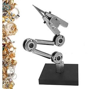 Helpende handen Solderen, Sieraden Lasarmatuur Derde Hand Soldeer Soldeerbouthouder met Krokodillenklem Tafelklem Klem Extra lasklem voor solderen Reparatie