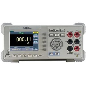 Auto-accutester, XDM2041 4 1/2 Digitale Multimeter Bench True RMS AC DC Spanning Stroom Temperatuur Weerstand Frequentie Multimetro Tester voor motorfiets, vrachtwagen, boot, camper, marine