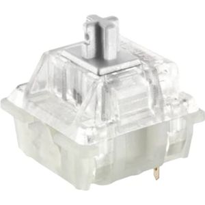 Pack Cherry MX Key Switches voor Mechanische Gaming-toetsenborden | Plaat Gemonteerd | MX1A51NA (Cherry RGB Speed Silver, 90 Stuks)