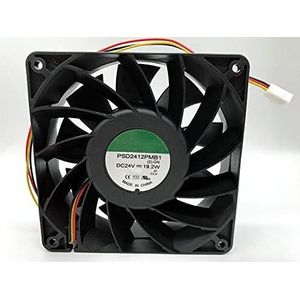 LMNCBVYA Ailsa 120mm DC 24V 19.2W 3-Wire Cooling Fan - Air Cooling for Laptops