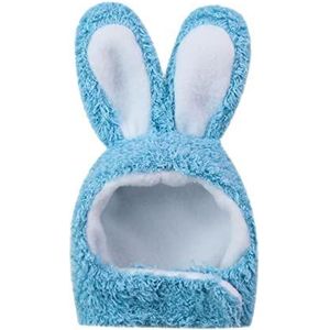 Bunny Hat Pet Multicolor Wol Caps Hond Kat Leuke Zachte Katoenen Cap Warme Pluche Comfortabele Konijnen Oren Hoeden Huisdier Kleding (A)