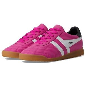Gola Stadium sneakers voor dames, Shocking Pink/wit/zwart, 39 EU, Shocking Pink Wit Zwart, 39 EU