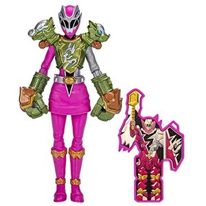 Power Rangers Dino Fury – F8236 – Smash Armor – figuur beweegbaar 15 cm – roze Ranger