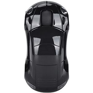Laptop Muis, Mini Car Shape Professionele Optische Positionering Draadloze Muis voor Laptop Computer voor Kantoor voor Computers (Zwart)