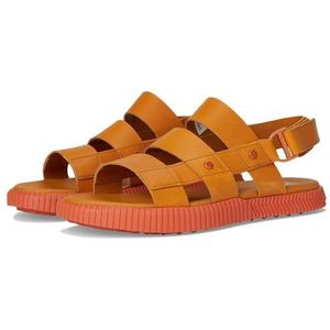 Sorel Women's Fashion Flat Sandal, Canyon Gold, Tuscan, 11