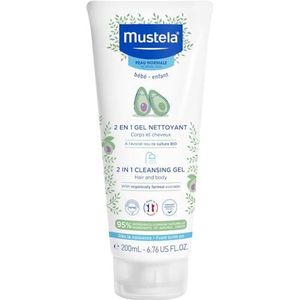 Mustela Mustela Bebé-Enfant 2 in 1 Reinigingsgel voor normale huid 200 ml