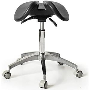 JAVPTAV Verstelbare zadelkruk, tandheelkundige stoel voor tandheelkundig laboratorium, woonkamer, massagekamer, kantoor
