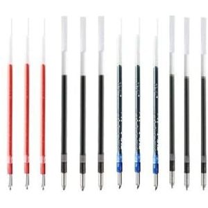 Uni -bal 4 kleur navullingen voor Uni Jetstream Multi Function Pen, 4 kleur balpen (MSXE510005), fijn punt 0.7mm, 4 kleur vullingen, SXR-80-07, 12 totale waarde ingesteld met Ecologie kleverige notities
