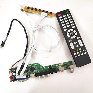 Voor B156XTN02.0 B156XTN02.1 15.6 inch WLED LVDS 40Pin 1366 * 768 laptop paneel HDMI VGA USB AV T.V53 display controller drive card kit (B156XTN02.0)