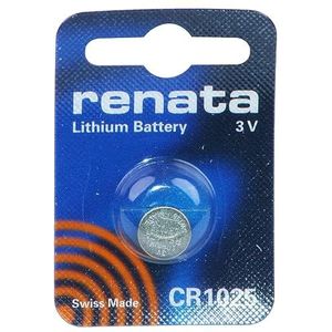 RENATA Lithium-knoopcel CR1025 blisterverpakking, Meerkleurig