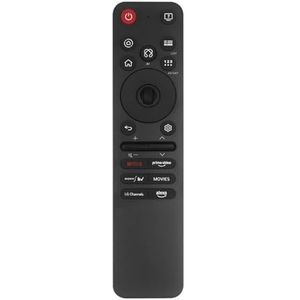 1pv Voice MR25GA afstandsbediening, compatibel met LG 2025 TV, Bluetooth AKB76046603 AKB76046602 AKB76046606 AKB76046607 6609(AKB76046606)