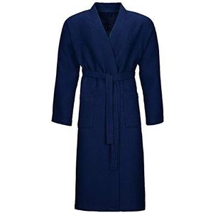 Vossen 162396-476 Wellington-L Winternight Blue Cotton Unisex Robe XXLarge