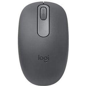 Logitech M196 Draadloze Bluetooth Muis, Compacte en Draagbare Muis voor Laptops, Tablet en meer, 12 maanden batterijduur, Compatibel met PC en Mac, Windows en MacOS - Grafiet