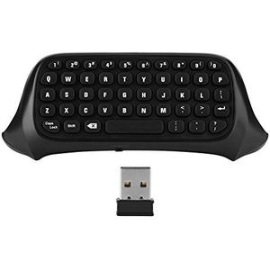 Tosuny Wireless Keyboard, Mini Wireless Gaming Keyboard, Game Handle Controller 2.4G Keyboard voor One Chat Keyboard