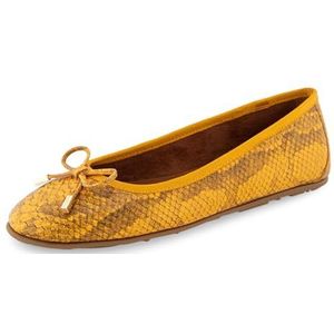 Aerosoles Pia Ballet Flat voor dames, Print goudsbloem slang, 37 EU