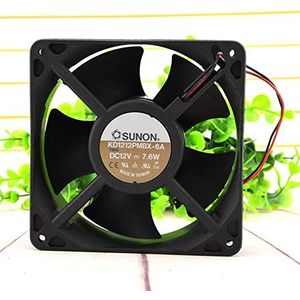 12038 KD1212PMBX-6A DC12V 7.6W axial flow chassis cooling fan