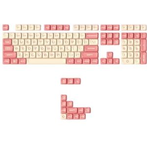 PLCPDM 122Keys Cartoon Beer Keycaps Set Double Shot Gegoten Keycaps voor Mechanische Toetsenbord Verbetert Typen