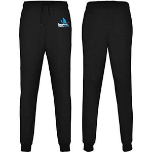 Barcelona Padel Tour - Padel Tour Heren Broek met Manchet - Comfortabele en ademende stof met speciale Padelprint - Padel Sportswear Zwart XXL