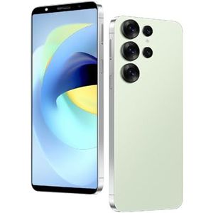 DEMANN GMBH Ontgrendel je telefoon, 6,0 inch scherm, 4 GB RAM + 64 GB ROM/TF 256 GB, 13 MP + 16 MP dubbele camera, ondersteuning voor 4G LTE FDD TDD, dual-sim, geschikt voor beginners. (green700)