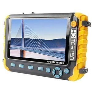 CCTV-tester IV8W 4K CCTV-tester 5 Inch AHD/CVI/TVI CVBS Beveiliging Analoge Cameratest CCTV-monitor Met VGA-ingang UTP CFTV-testers(12W)