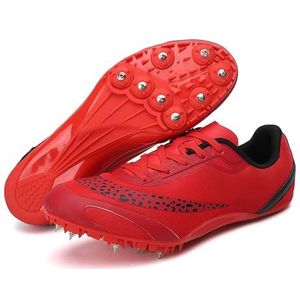 Unisex Track & Field 8 Spikes - Ademende professionele hardloop-sprint- en springschoenen voor heren en dames voor sprint- en professionele sporten