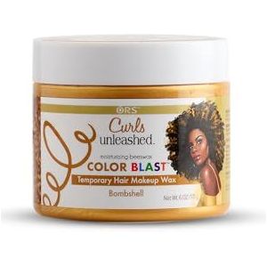 ORS Curls Unleashed Bombshell Color Blast Make-up Wax -171g, Tijdelijke haarkleur, Met Hydraterende Bijenwas & Castor Olie, Voor Beste Kleurervaring