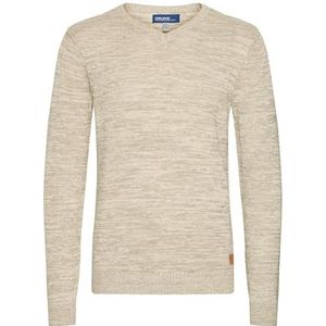 BLEND - Dansel - Trui - Beige Gemêleerd - Slanke Pasvorm