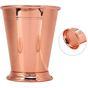 Beaded Julep Cup, Praktische Retro Julep Cup voor Thuis (Rosé goud)