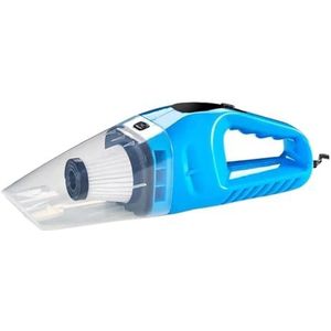 Handstofzuiger Met 5M Kabel Autostofzuiger 120W Handheld Dust Buster Mini-stofafscheider For Voertuighuisreiniging Voor dierenhaar, auto, huis, kantoor (Color : BLUE)