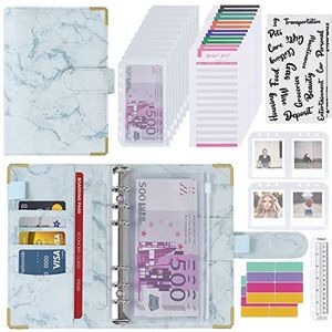 2 stuks A6 PU-lederen notitieboekjes, navulbare papiermap, losbladige persoonlijke agenda met magnetische gesp (A6, zwart 2 stuks A6 PU-lederen notitieboekjes, navulbare papiermap, losbladige persoonlijke agenda met magnetische gesp (A6, zwart