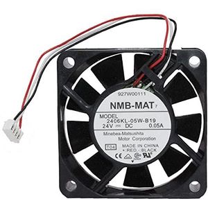 Original 2406KL-05W-B19 6cm 6015 DC24V 0.05A mute inverter cooling fan