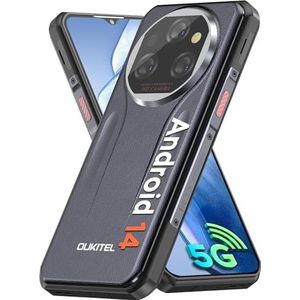 Oukitel WP39 5G Smartphone, robuust, 24 GB 256 GB, 11000 mAh, 6,6 inch FHD, Android 14, camera's 64 MP 32 MP 8 MP, Dual SIM/NFC/GPS/IP69K/IP68