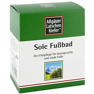 ALLGÄUER Latschenk.Sole voetbad 10X10g