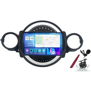 Android 14 Autoradio Stereo voor B-MW Mini (2007-2015) 9"" Touchscreen Multimedia Speler met Draadloze Carplay GPS Navigatie FM RDS Bluetooth 5G-WiFi SWC DSP,M700s