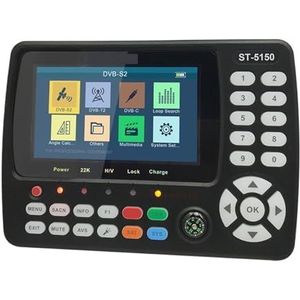 DVB-S2/T2/C COMBO Satfinder Satelliet Signaal Finder Meter H.265 HEVC MPEG-4 QPSK 8PSK 16APSK Sat Finder Ontvanger Eenvoudig In Gebruik