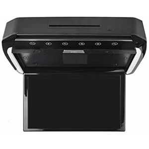 Draagbare dvd-speler voor videospelers op hoofdsteunen in auto's HD DVD Auto Video Speler 13.3 Inch Auto Monitor 1080 P Multimedia Plafond TV Camper Dak Mount Display HDMI USB FM Out met HD-roterend s