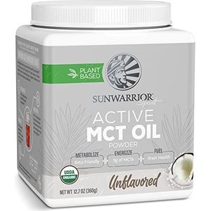 Sunwarrior Active MCT Oil Powder - Functionele Voeding - 360g - Oliën