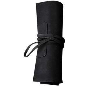 Professionele schaarpakken, Kappersschaarhouder tas met 9 zakken PU leren roltas